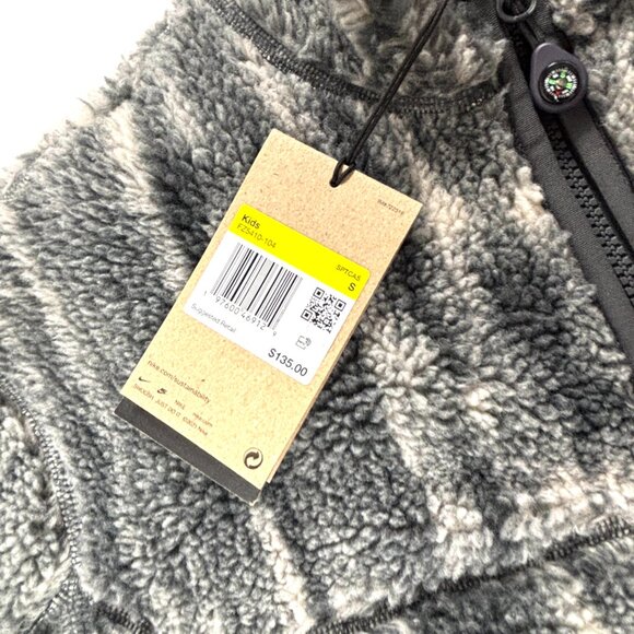 Nike ACG Youth Canwell Glacier Fleece Jacket NWT Size Small New FZ5410-104 - Picture 3 of 11